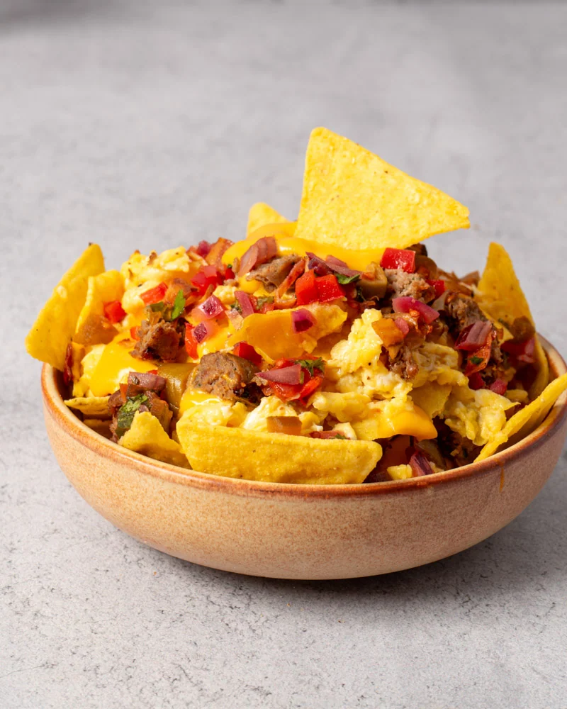 Brunch nachos