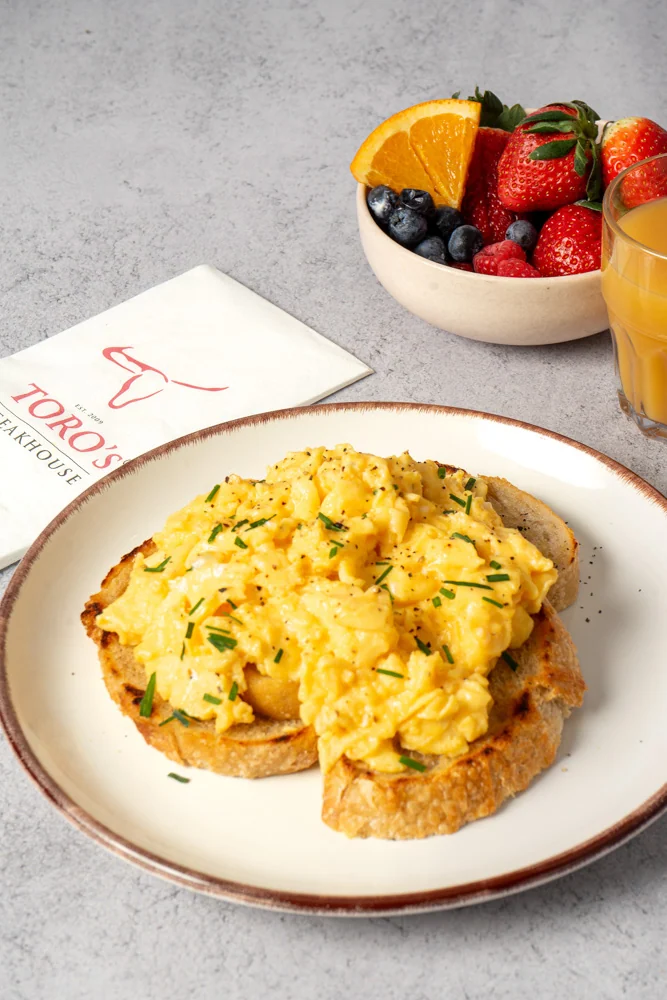 Eggs on toast